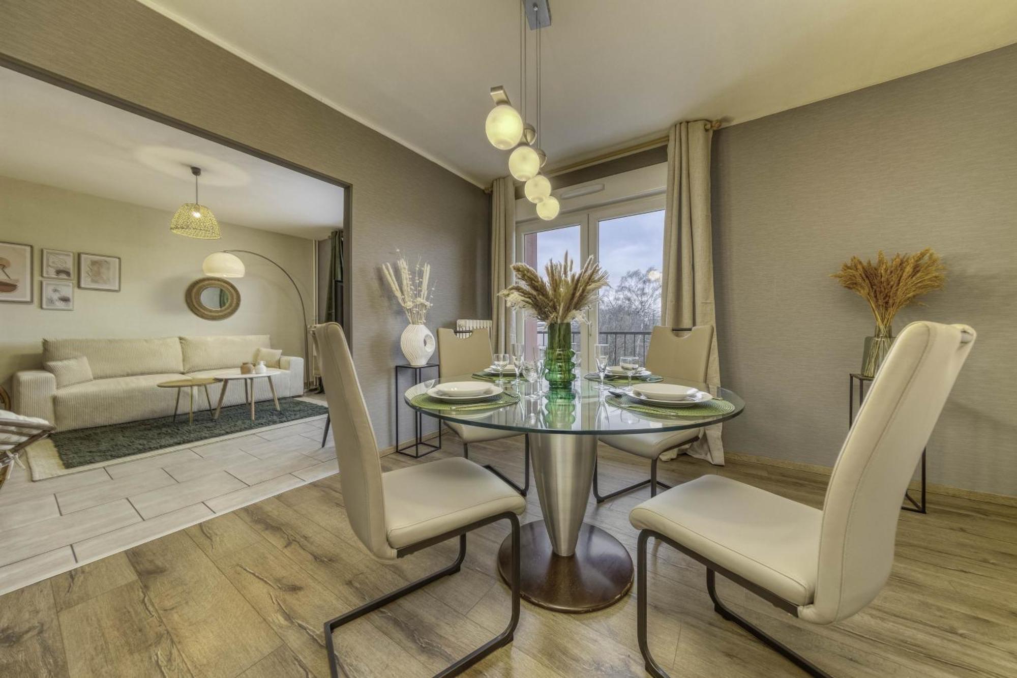 Appartement Les Oiseaux Thionville Camera foto
