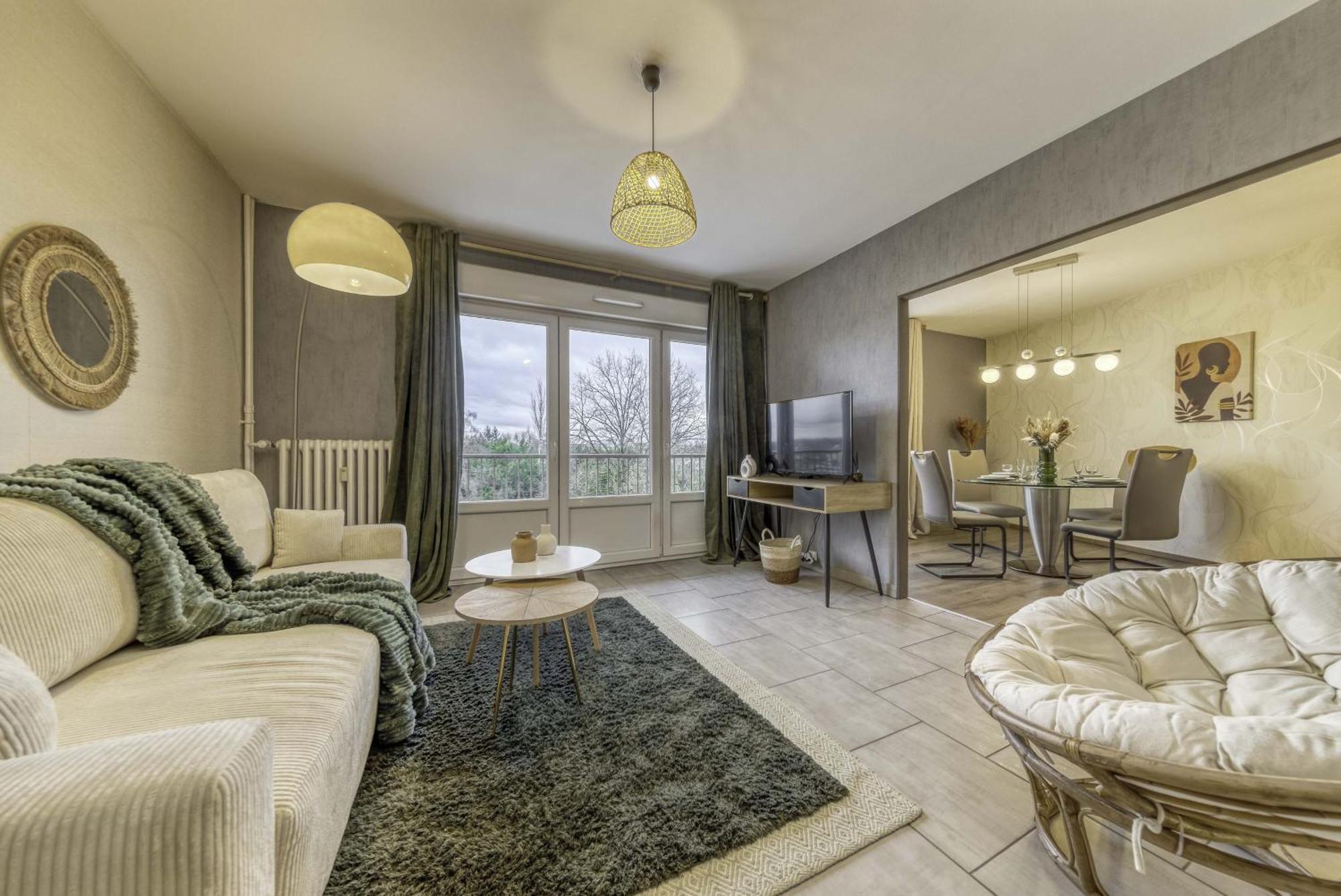 Appartement Les Oiseaux Thionville Camera foto